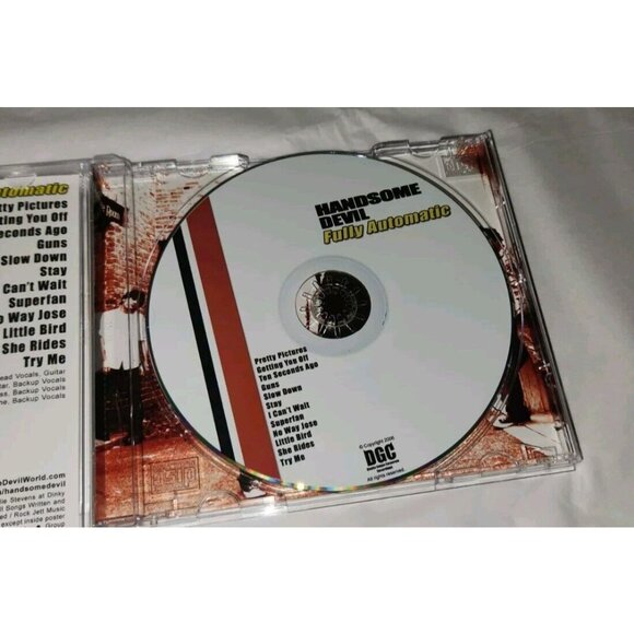 HANDSOME DEVIL rare cd FULLY AUTOMATIC (CD, 2006, Rock, Diablo Guapo Corporate) - Picture 7 of 8